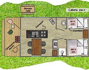 Guest house 410210 - Holiday property Kempen - Huisje in Valkenswaard