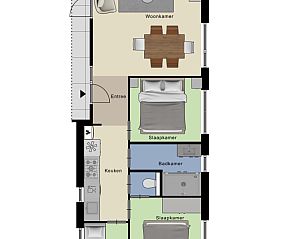 Unterkunft 410474 - Ferienhaus Kempen - Bosvlucht 4 personen
