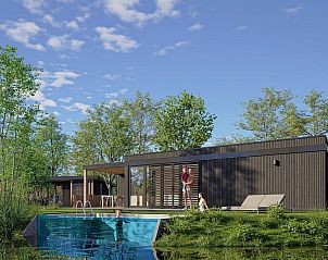 Verblijf 411139 - Vakantiewoning Kempen - Water Lodge met Infinity Pool | 6 personen