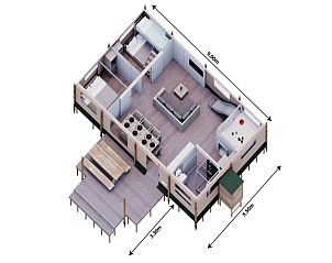 Unterkunft 412008 - Zelthaus Kempen - Safaritent 7