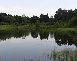 Ruhiger See in der Nhe des Ferienhauses in Luyksgestel, Ferienunterkunft in Nordbrabant.