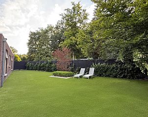 Der groe Garten des Cottage in Luyksgestel, einem Ferienhaus in Kempen, ist ideal zum Entspannen in der Natur.