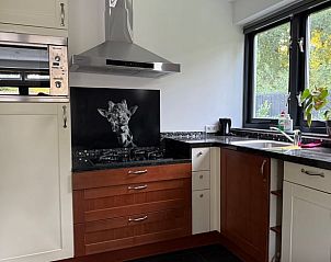 Voll ausgestattete Kche im Ferienhaus in Luyksgestel, Kempen Ferienhaus mit modernen Gerten und Aussicht.