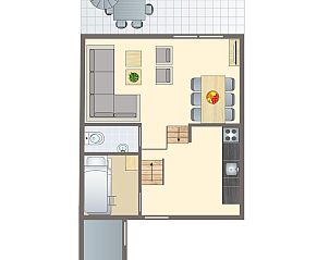 Unterkunft 413147 - Bungalow Kempen - Het Vennenbos | 6-persoons bungalow | 6BO