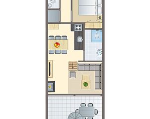 Unterkunft 413151 - Bungalow Kempen - Het Vennenbos | 6-persoons bungalow | 6B1PT