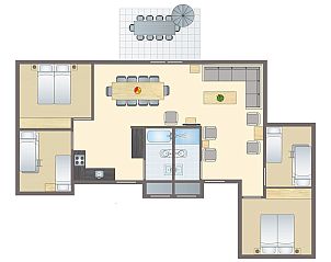 Unterkunft 413154 - Bungalow Kempen - Het Vennenbos | 10-persoons bungalow | 10FM