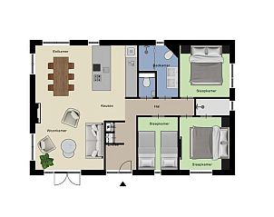 Unterkunft 421035 - Ferienhaus Hart van Brabant - Belvedere 6 personen Wellness (Spa)