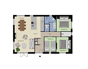 Guest house 421039 - Holiday property Hart van Brabant - Belvedere 6 personen