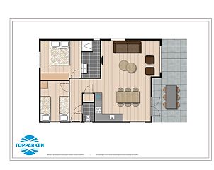 Unterkunft 421044 - Ferienhaus Hart van Brabant - Blokhut II 4 personen Wellness (Spa)
