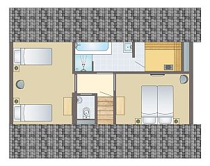 Unterkunft 4225134 - Bungalow Hart van Brabant - Kaatsheuvel | 6-persoons vakantiehuis | 6L