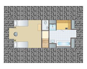 Unterkunft 4225142 - Bungalow Hart van Brabant - Kaatsheuvel | 4-persoons vakantiehuis | 4L