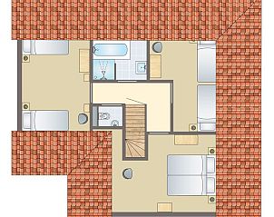 Guest house 422536 - Bungalow Hart van Brabant - Kaatsheuvel | 8-persoons vakantiehuis | 8C