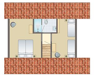 Guest house 422538 - Bungalow Hart van Brabant - Kaatsheuvel | 4-persoons vakantiehuis | 4C