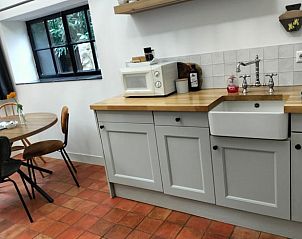Moderne keuken in Huisje in Kaatsheuvel, vakantiewoning in het hart van Brabant.