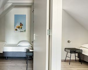 Gezellige slaapkamers in Huisje in Kaatsheuvel, perfect voor een familie-uitje in Hart van Brabant.