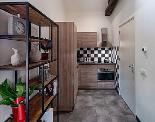 Moderne keuken in Huisje in Kaatsheuvel, vakantiehuis in Noord Brabant met alle benodigde voorzieningen.