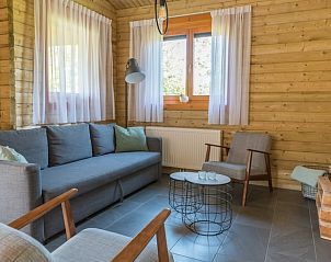 Gezellige woonkamer in Vakantiehuis in Drunen, Noord Brabant.