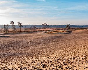 Uitgestrekte zandvlaktes nabij Vakantiehuis in Drunen, Hart van Brabant.