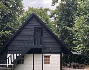 Charmant exterieur van Huisje in Loon op Zand, vakantieaccommodatie in Noord Brabant.