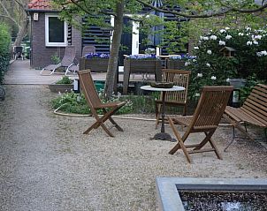Gezellig terras bij Vakantiehuis in Loon op Zand, ideaal voor ontspanning in de natuur van Hart van Brabant, Noord Brabant.