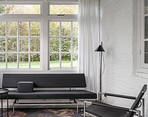 Comfortabele zithoek in Vakantiehuisje in Loon op Zand, Hart van Brabant.