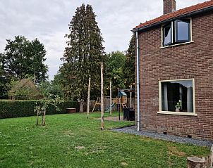Slaapkamer met stapelbed in Huisje in Loon op Zand, vakantiehuis in Hart van Brabant, Noord Brabant.