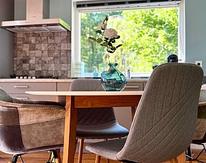 Eetruimte in Huisje in Tilburg, vakantiehuis in Hart van Brabant, Noord Brabant.