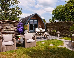 NB134 vakantiehuis met hot tub in groene setting, Uitwijk, Hart van Brabant.