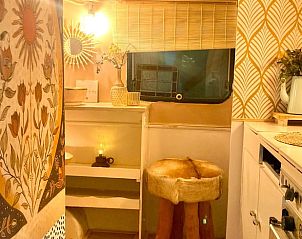 Stijlvolle decoratie in Vakantiehuisje in Riel, unieke sfeer in Hart van Brabant, Noord Brabant.