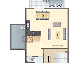 Verblijf 430502 - Bungalow Noordoost Brabant - De Vers | 8-persoons bungalow | 8L
