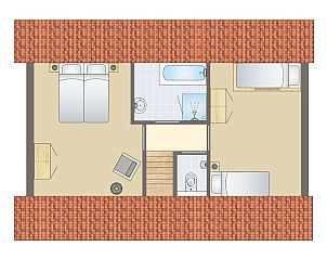 Verblijf 430509 - Bungalow Noordoost Brabant - De Vers | 6-persoons kinderbungalow | 6CK