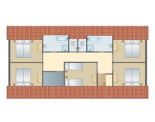 Verblijf 430523 - Bungalow Noordoost Brabant - De Vers | 16-persoons bungalow | 16C