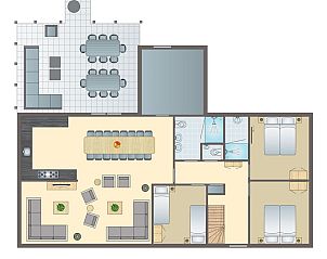 Verblijf 430536 - Bungalow Noordoost Brabant - De Vers | 16-persoons bungalow | 16C