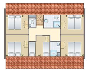 Unterkunft 430543 - Bungalow Noordoost Brabant - De Vers | 12-persoons bungalow | 12C