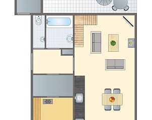 Unterkunft 430545 - Bungalow Noordoost Brabant - De Vers | 4-persoons landhuis | 4B