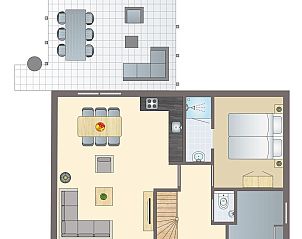 Verblijf 430549 - Bungalow Noordoost Brabant - De Vers | 6-persoons bungalow | 6C1