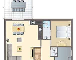 Verblijf 430550 - Bungalow Noordoost Brabant - De Vers | 6-persoons kinderbungalow | 6CK