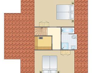 Verblijf 430551 - Bungalow Noordoost Brabant - De Vers | 6-persoons bungalow | 6L