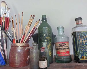 Creatieve werkplek in Huisje in Oeffelt, vakantiehuis in Noordoost Brabant, Oeffelt.