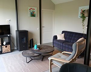 Stijlvolle binnenruimte van Vakantiehuisje in Boxmeer met moderne meubels, Noordoost Brabant, Noord Brabant.