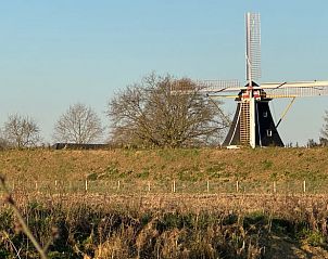 Prachtige molen in de omgeving van Vakantiehuis in Haps, Noordoost Brabant.
