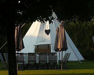 Vakantiehuisje in Haps, unieke tipi voor buitenactiviteiten in Noordoost Brabant, Noord Brabant.