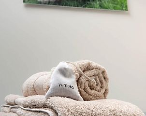 Zachte handdoeken in Vakantiehuis in Reek, Noordoost Brabant, voor een comfortabel verblijf.