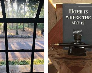 Uitzicht en kunst in Vakantiehuisje in Huisseling, Noordoost Brabant, vakantiehuis met inspirerend uitzicht en artistieke sfeer.