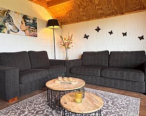 Comfortabele zithoek in Vakantiehuisje in Vortum Mullem, Vortum-Mullem, Noord Brabant.