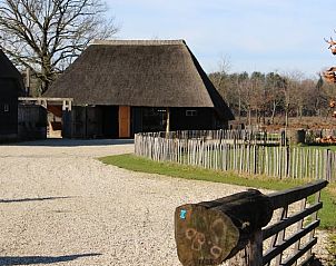 Ingang van het vakantiehuisje in Breda met landelijke sfeer, West Brabant, Noord Brabant.