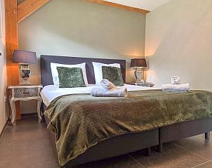 Stijlvolle slaapkamer in Villa de Argento vakantiehuis, Alphen, Noord Brabant.