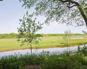 Groene omgeving rondom Vakantiehuisje in Oosterhout, West Brabant, met weids uitzicht.