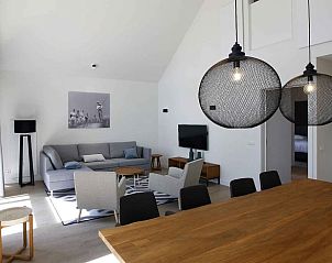 Gemtliche Sitzecke im Ferienhaus in Oosterhout, Nordbrabant.