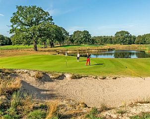 Golfplatz in der Nhe des Ferienhauses in Oosterhout, Nordbrabant.